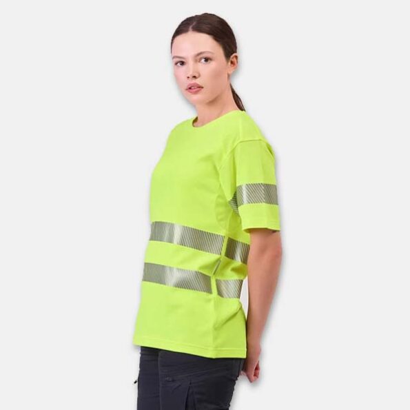 camiseta de trabajo reflectante alta visibilidad ropa laboral personalizada reflectivo seguridad via publica10