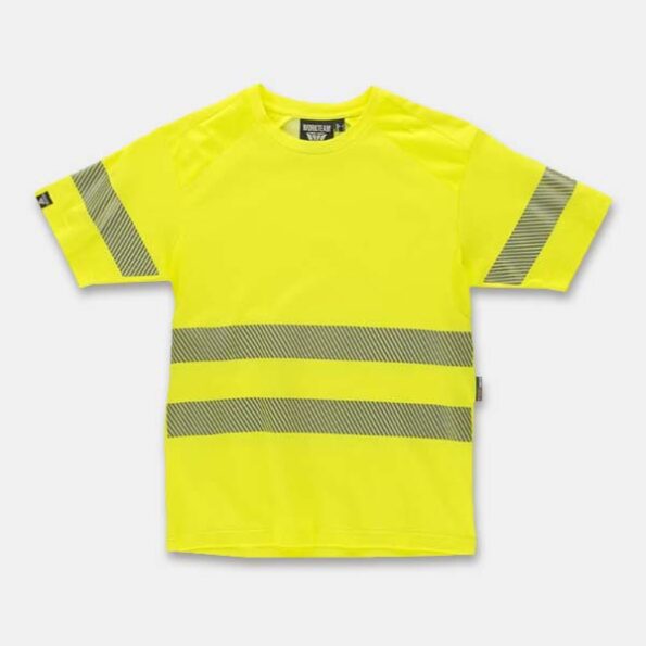 camiseta de trabajo reflectante alta visibilidad ropa laboral personalizada reflectivo seguridad via publica14