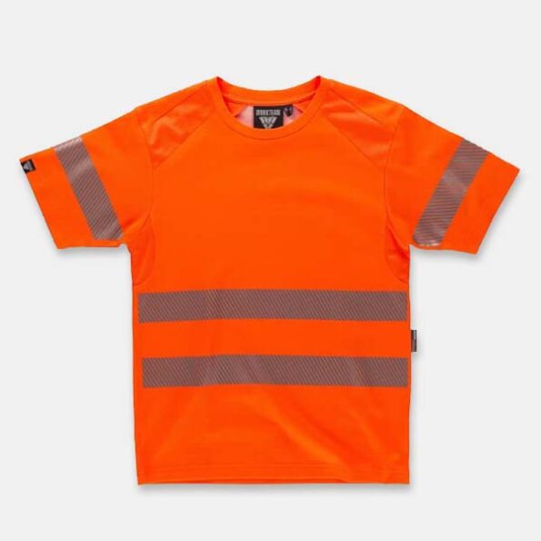 camiseta de trabajo reflectante alta visibilidad ropa laboral personalizada reflectivo seguridad via publica15