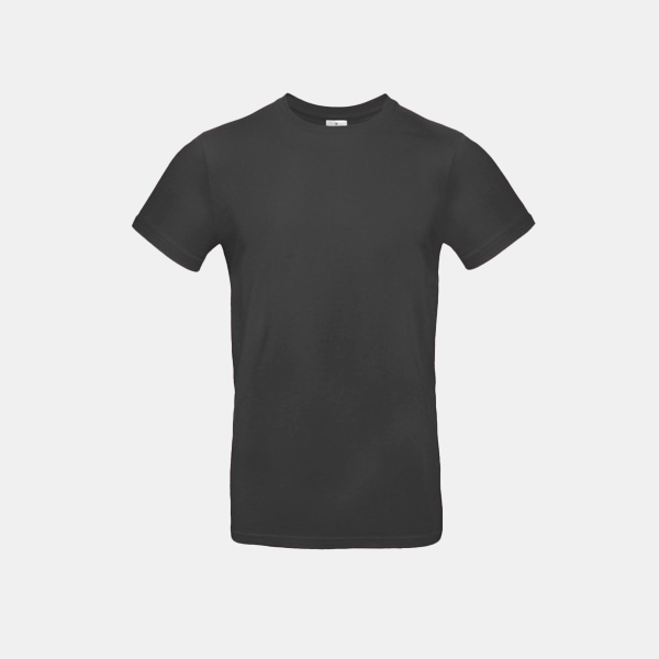 Camiseta-manga-corta-unisex-B&C-tulum-gris-oscuro