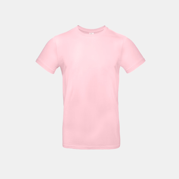 Camiseta-manga-corta-unisex-B&C-tulum-rosa-orquidea