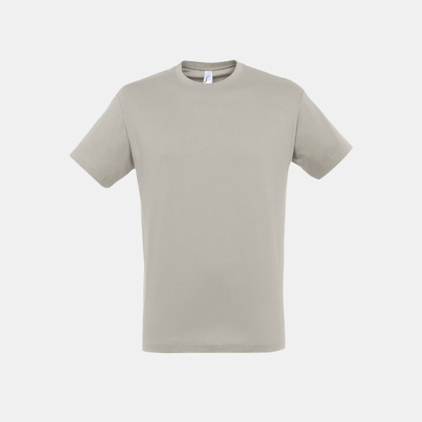 Camiseta-manga-corta-unisex-sols-regent-gris-claro