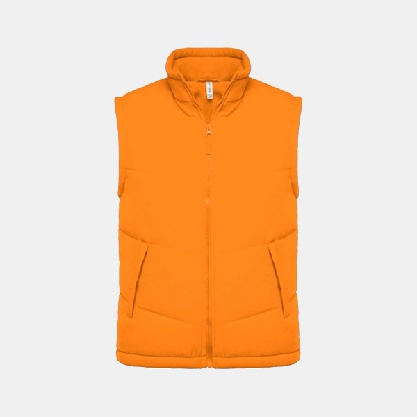 Chaleco-Unisex-Calentador-con-Forro-Polar-Kariban-naranja