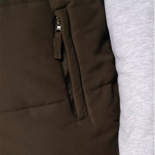 Chaleco-Unisex-Calentador-con-Forro-Polar-Kariban-negro-detalle-bolsillo