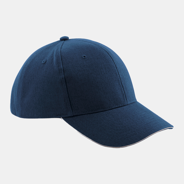 Gorra-Pro-Style-de-Algodon-Grueso-Peinado-beechfield-azul-marino