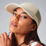 Gorra-Trucker-algodon-organico-flames-eco-beechfield-olive-green