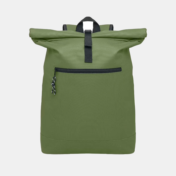 Mochila-RollTop-para-portatil-de-15-IREA-verde-militar