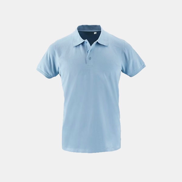 Polo-Hombre-Manga-Corta-phoenix-men-sols-algodon-elastano-azul-cielo