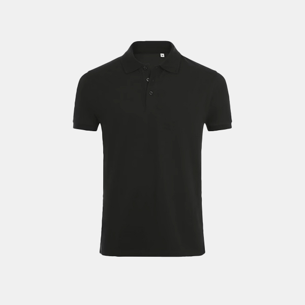 Polo-Hombre-Manga-Corta-phoenix-men-sols-algodon-elastano-negro