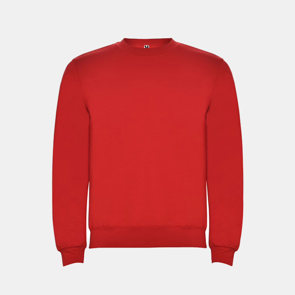 Sudadera-sin-capucha-unisex-clasica-roly-rojo