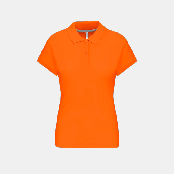 polo-manga-corta-mujer-kariban-columbia-women-naranja
