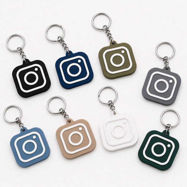 llaveros-NFC-instagram-personalizados-en-impresion-3d-colores-oscuros-y-tierra