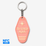 Hotel Retro Rombo NFC | Llaveros NFC Personalizados en Impresión 3D