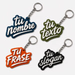 Nombre o Texto (Estilo 2) | Llaveros Personalizados en Impresión 3D