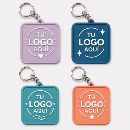 Cuadrados | Llaveros Personalizados en Impresión 3D